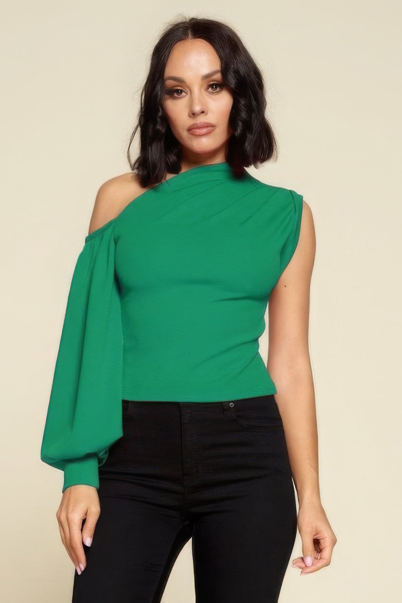 one shoulder top