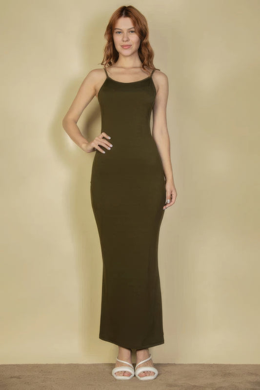 Ribbed Mermaid Maxi Dress