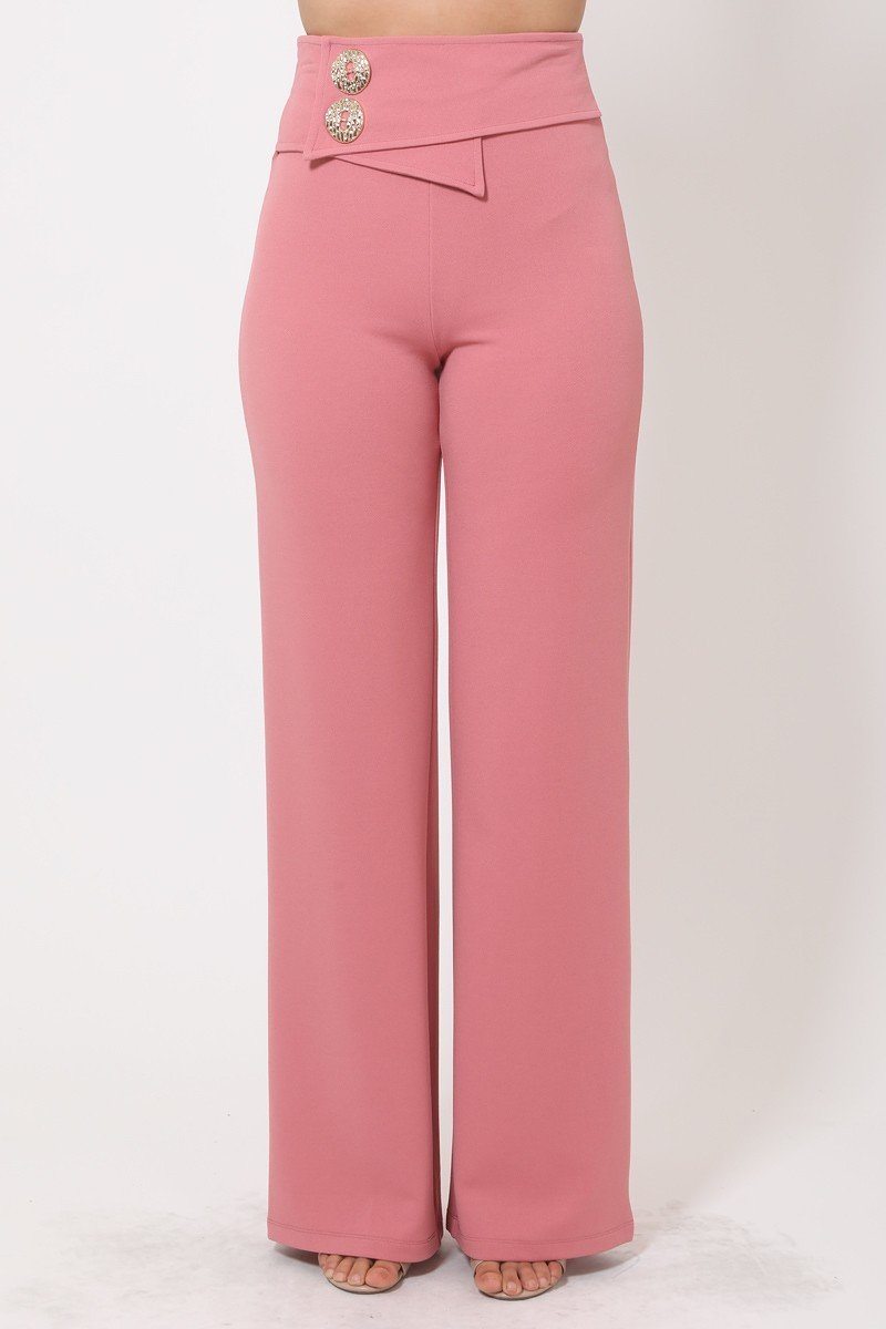 front button pants