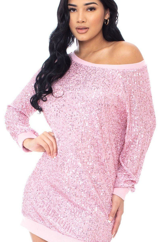 Sequin Mini Dress