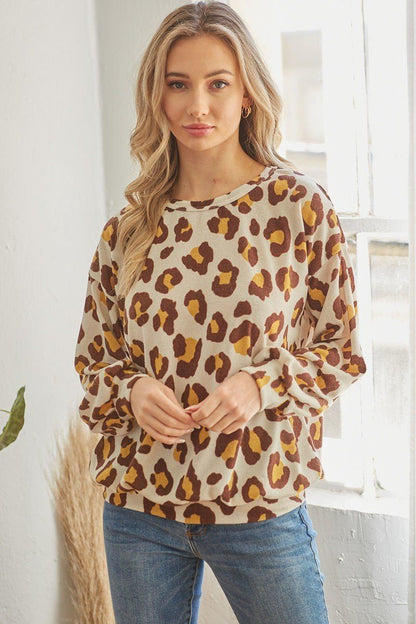 Leopard Print Top