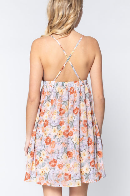 Floral Mini Dress