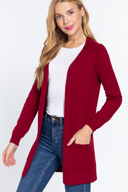 Open Sweater Cardigan