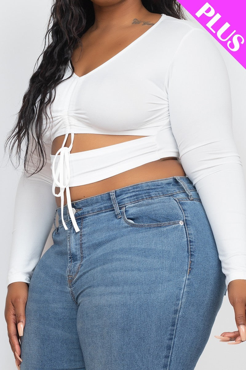 cutout crop top