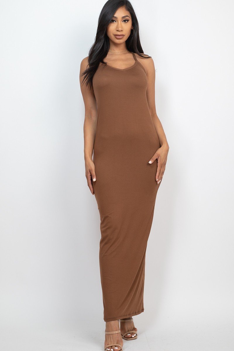 maxi racer dress