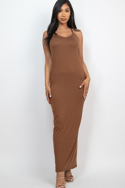 Maxi Racer Dress