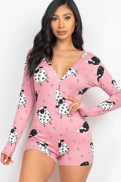 Lounge Sheep Romper