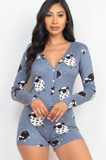 Lounge Sheep Romper