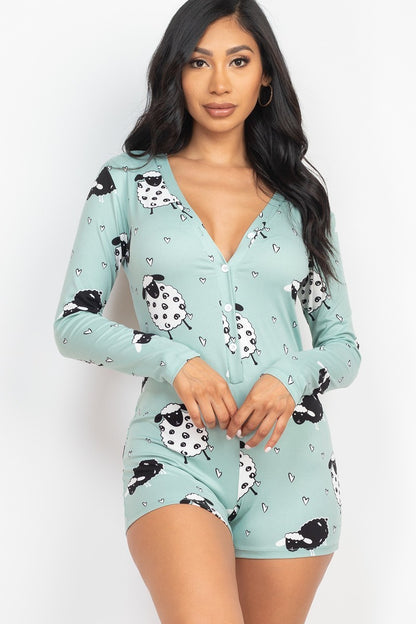 Lounge Sheep Romper