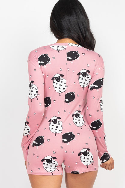 Lounge Sheep Romper