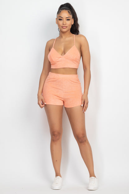 Top & Mini Shorts Set