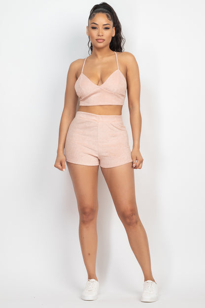 Top & Mini Shorts Set