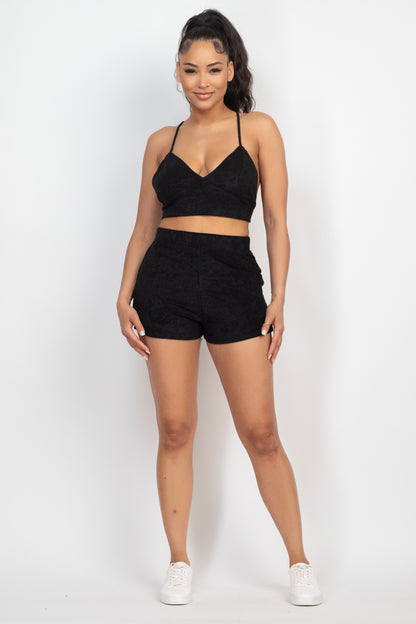 Top & Mini Shorts Set