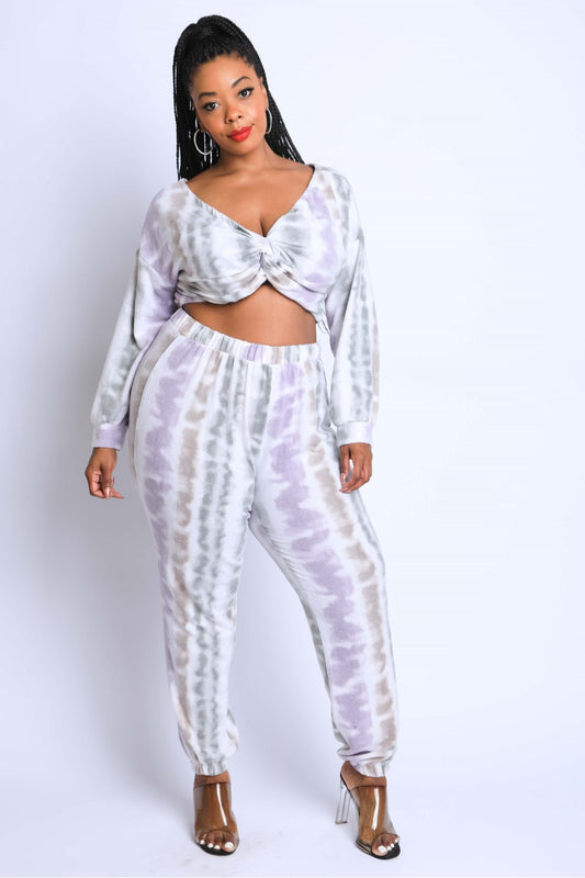 Tie Dye Shoulder Set