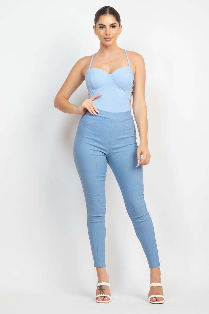 side cutout bodysuit