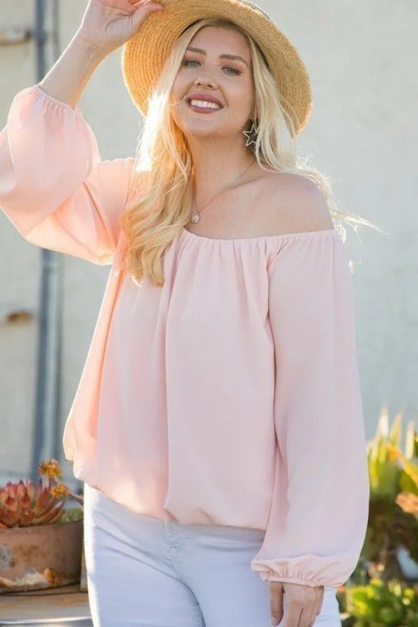 off shoulder top