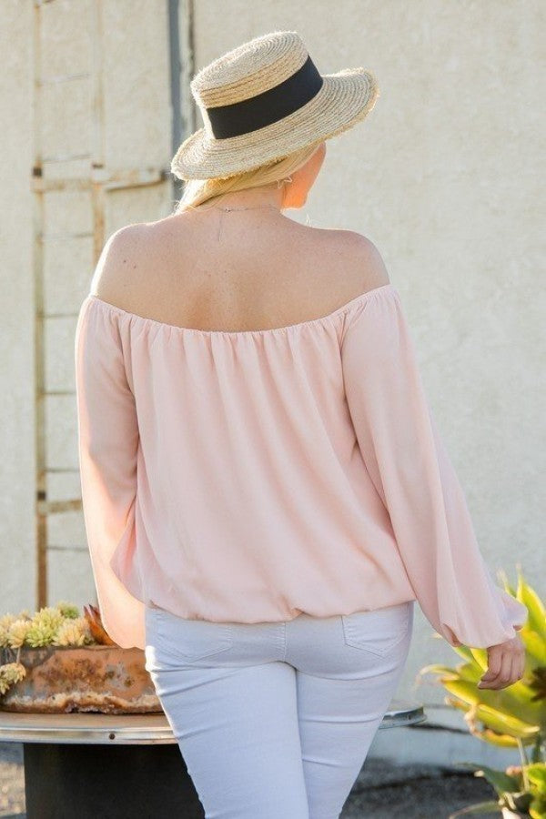 off shoulder top