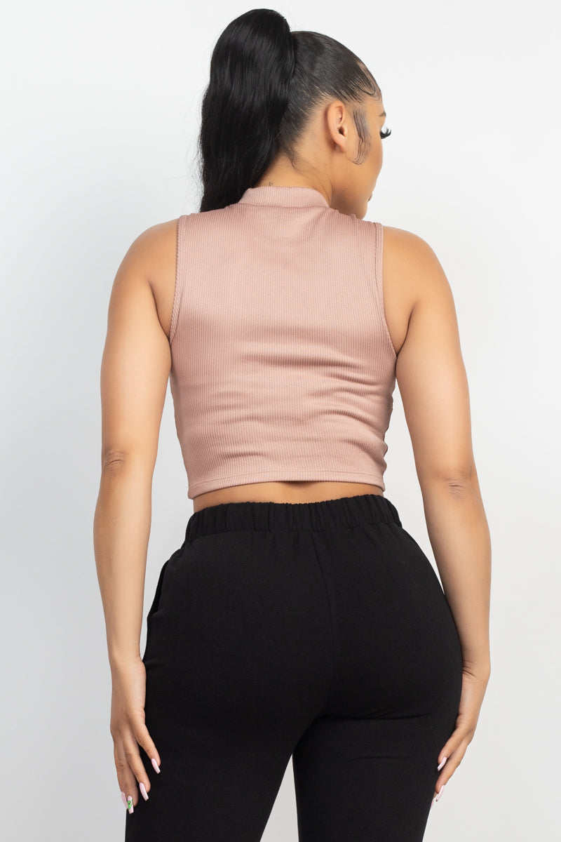 keyhole crop top