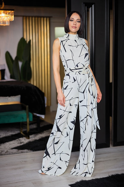 Print Woven Jumpsuit