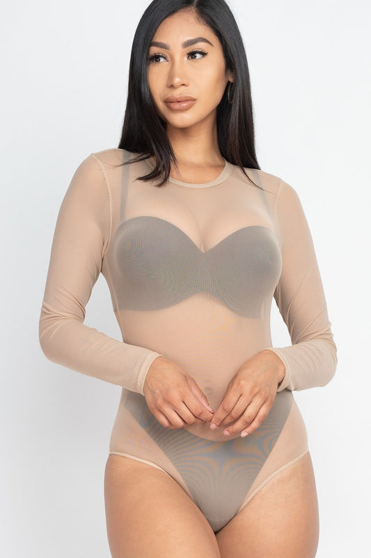 Sheer Mesh Bodysuit