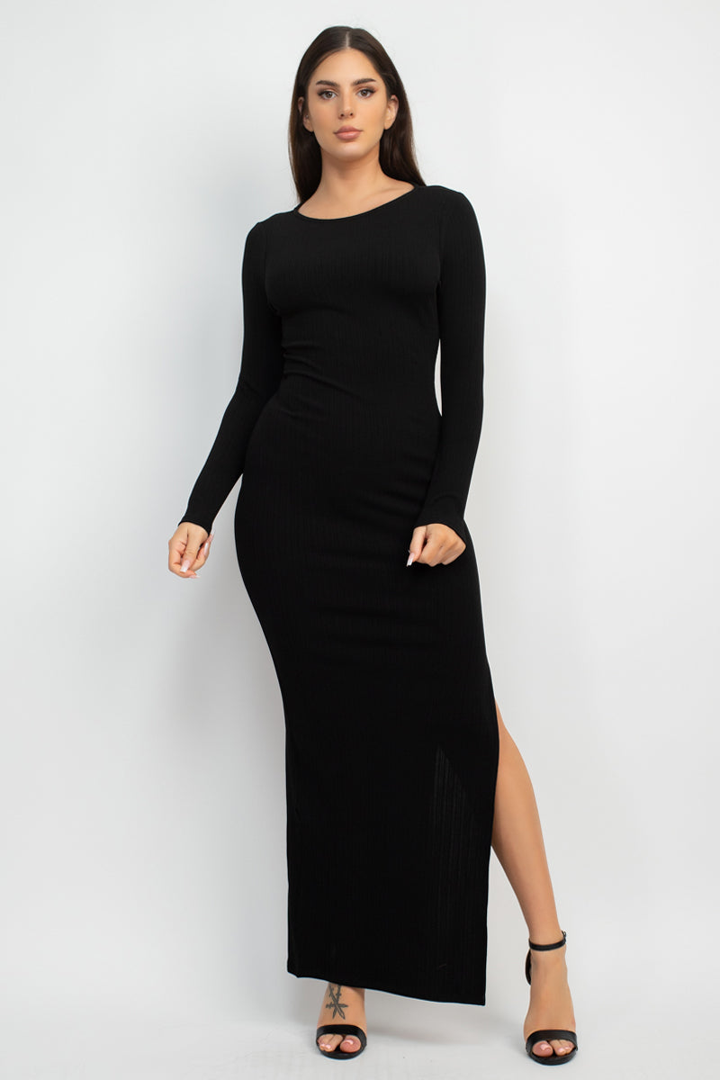 bodycon maxi dress