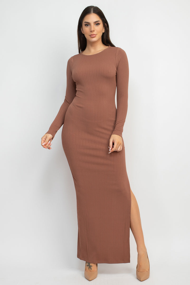 bodycon maxi dress