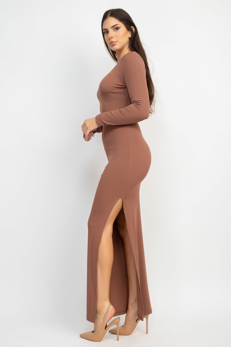 bodycon maxi dress