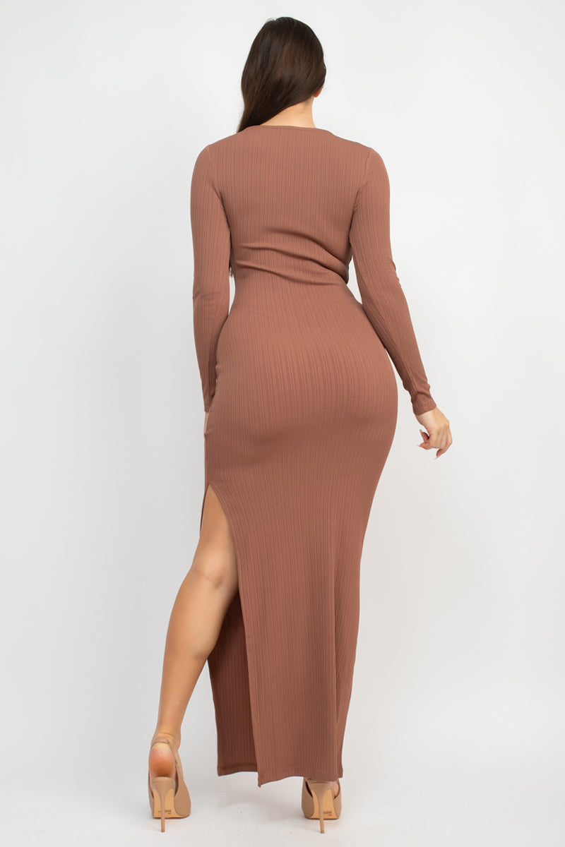 bodycon maxi dress