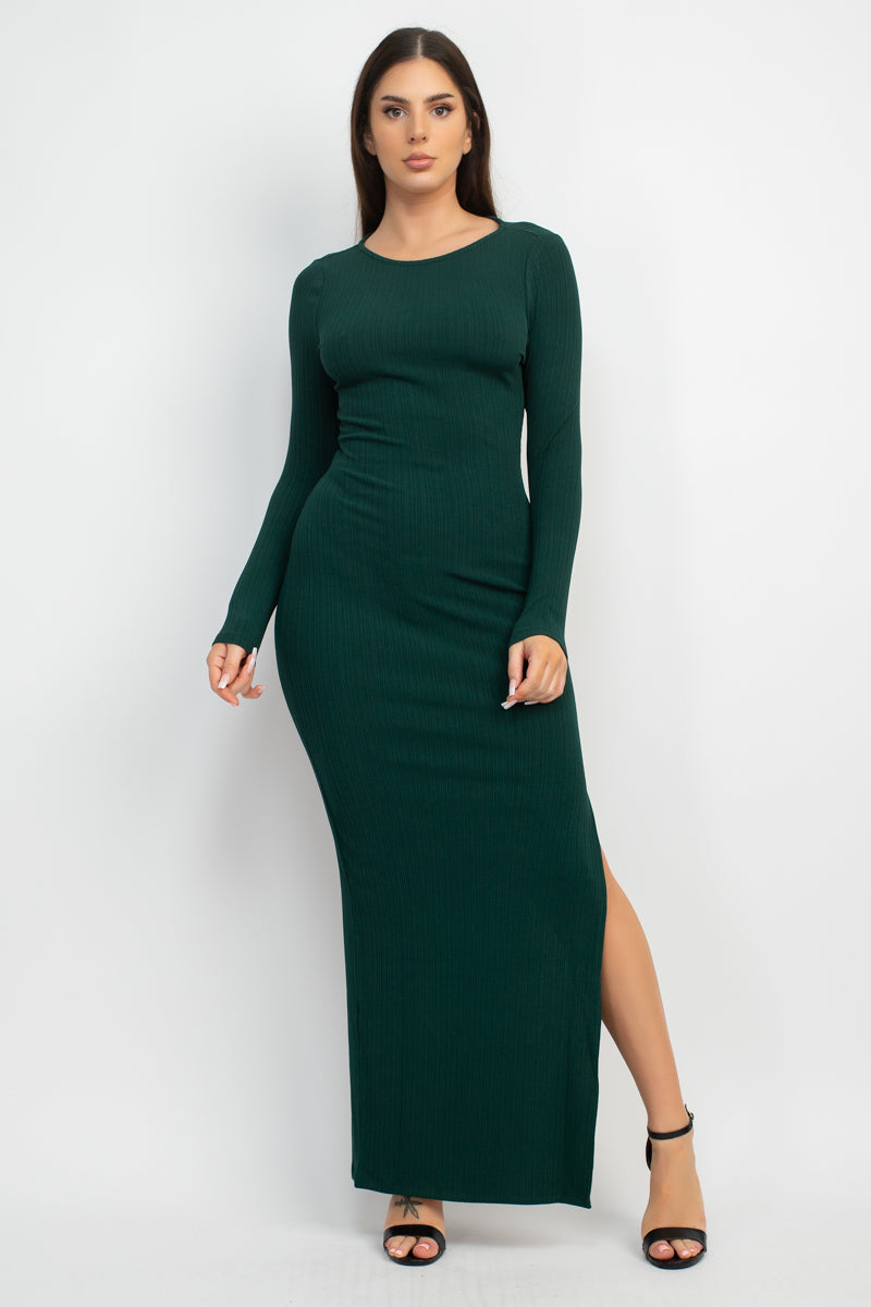 bodycon maxi dress