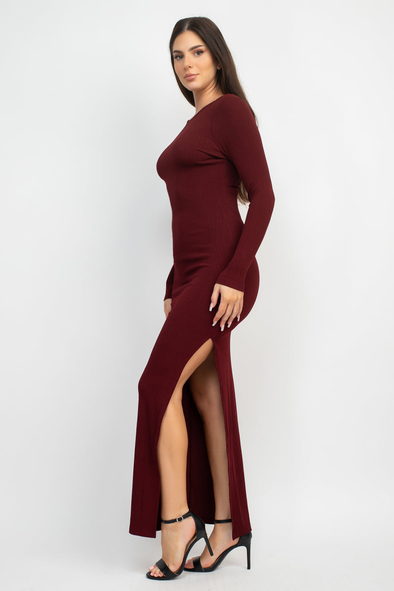 bodycon maxi dress