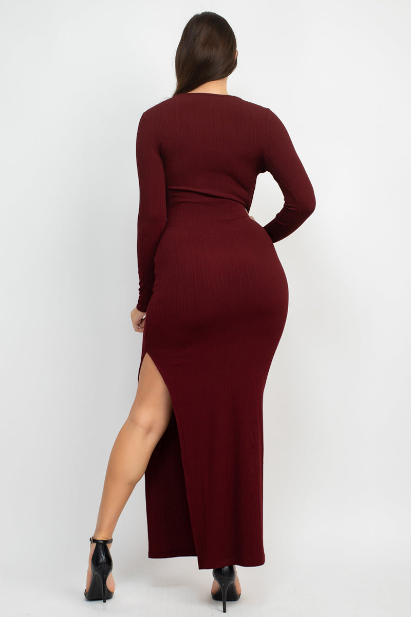 bodycon maxi dress