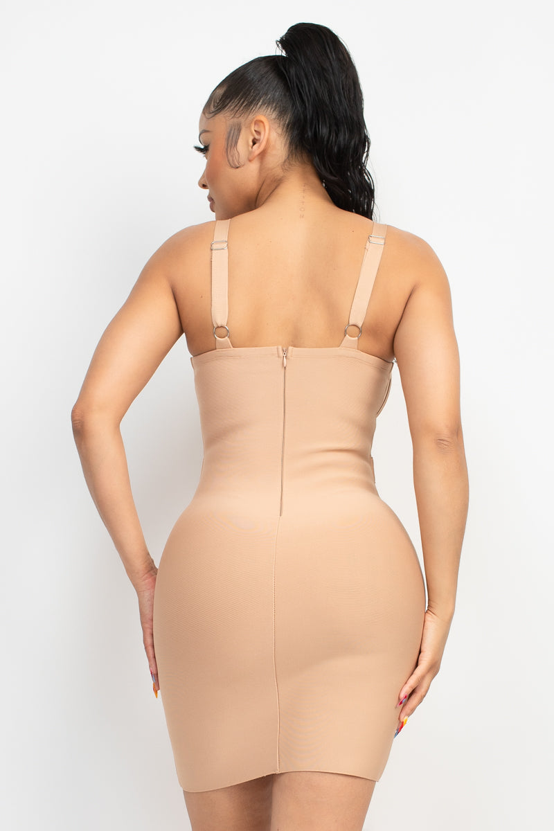 sweetheart bandage dress