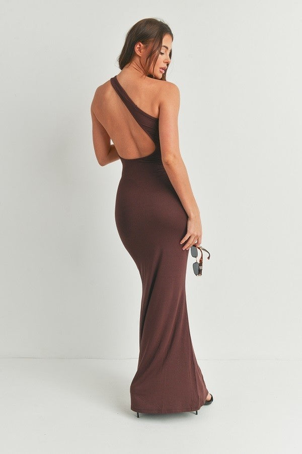 one shoulder dress