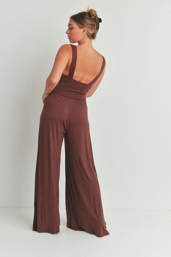 wide leg jumpsuit