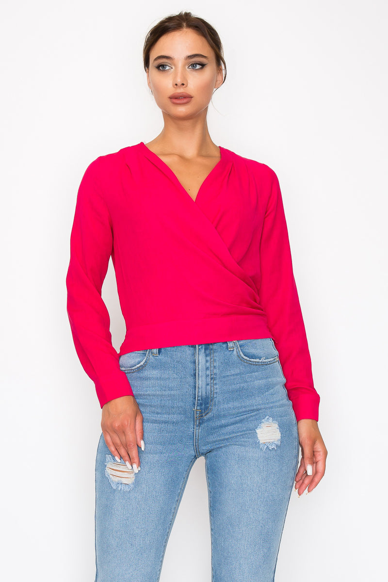 front wrap top