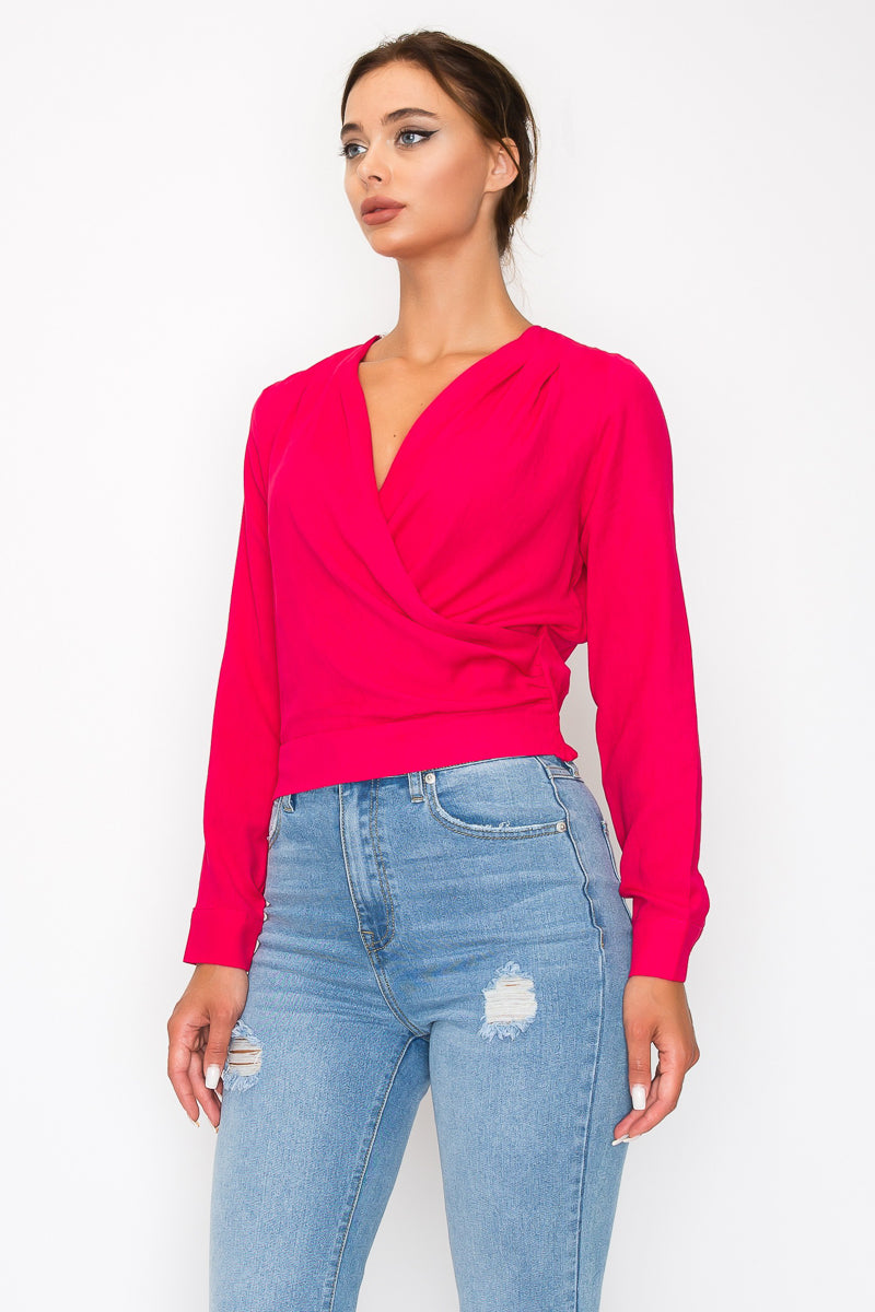 front wrap top