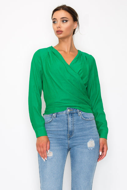 Front Wrap Top