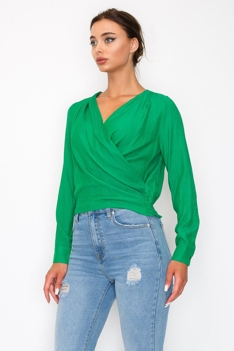 front wrap top