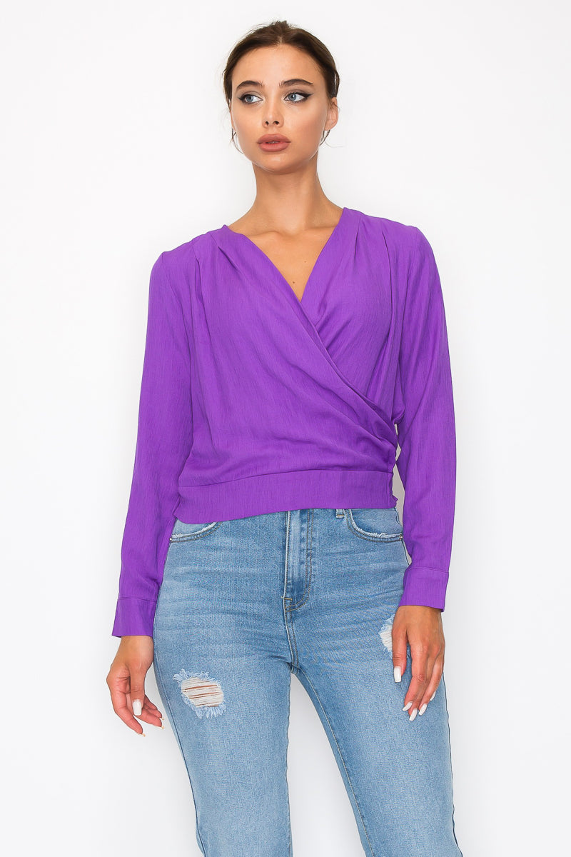 front wrap top