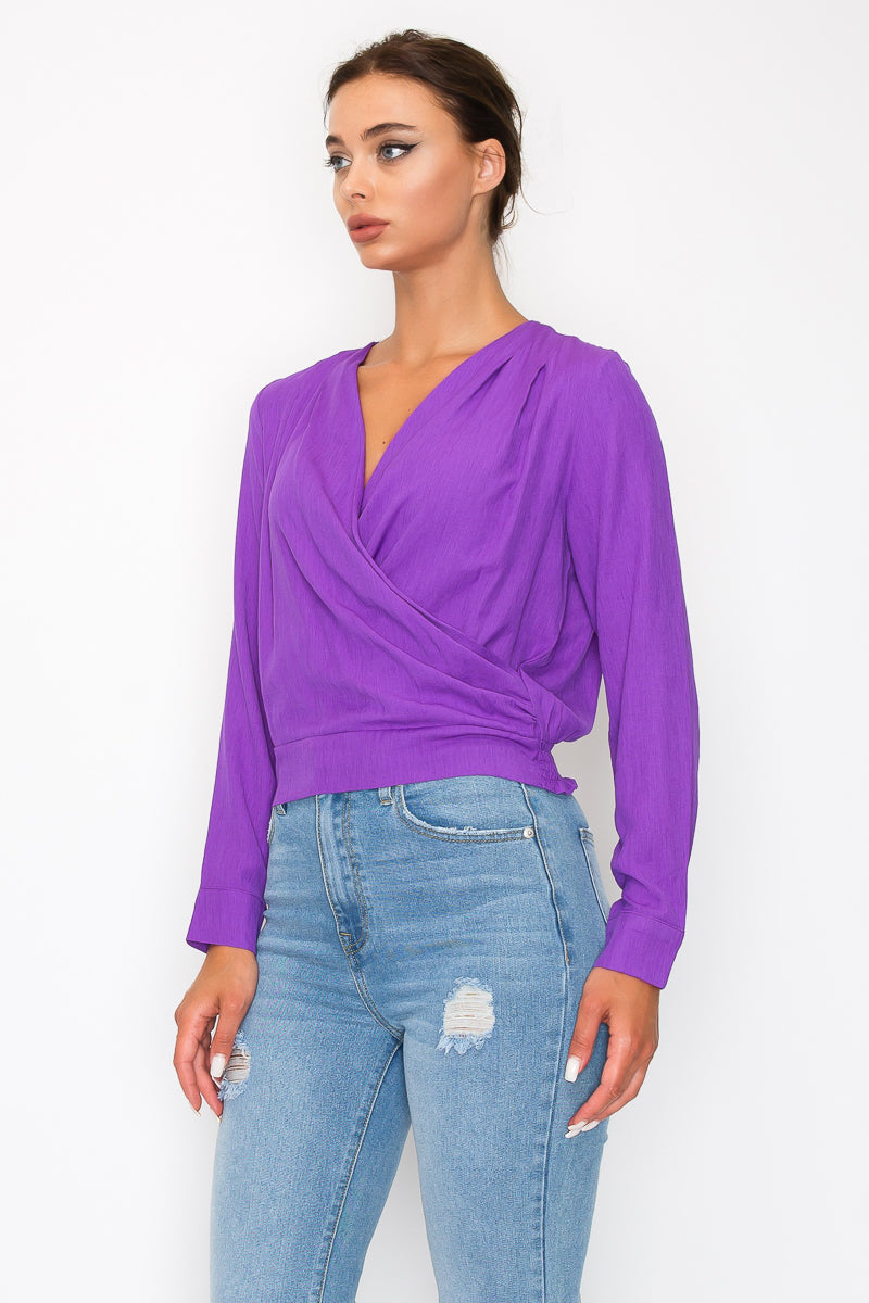 front wrap top