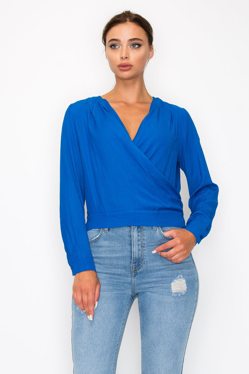 front wrap top