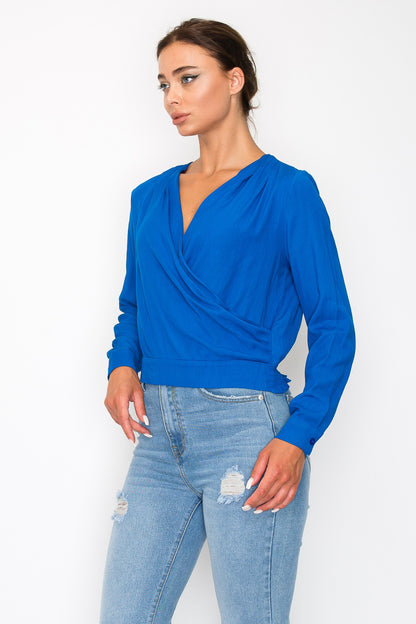 Front Wrap Top