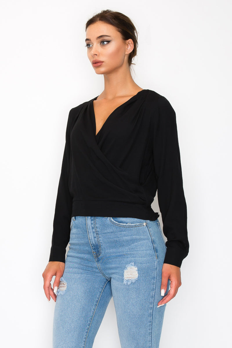 front wrap top