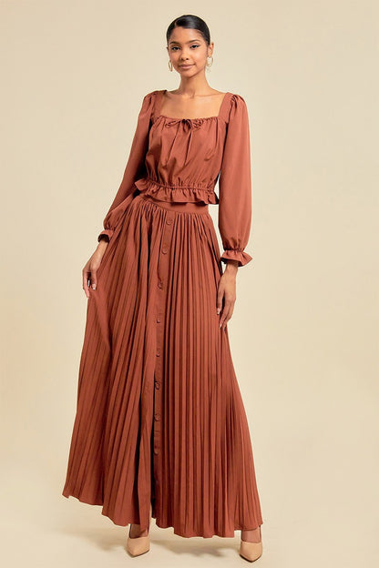 Pleated Skirt