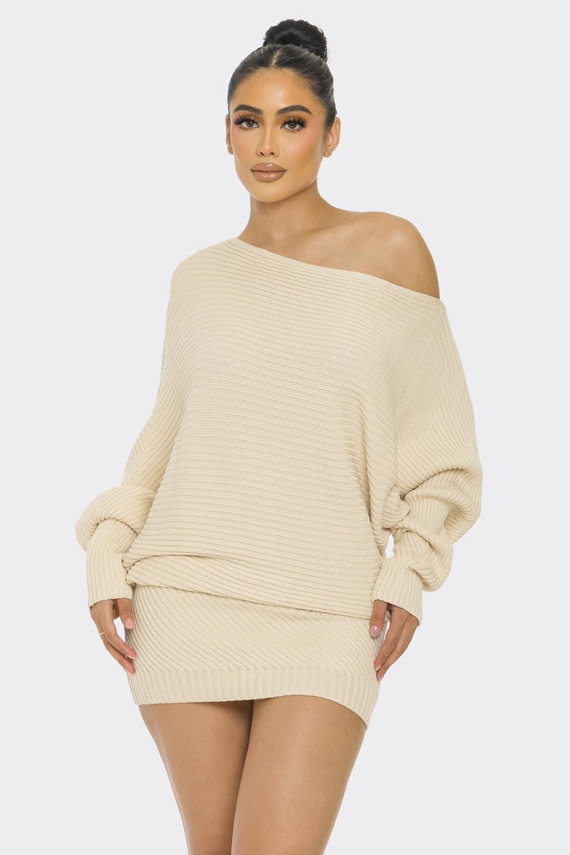 sweater mini dress