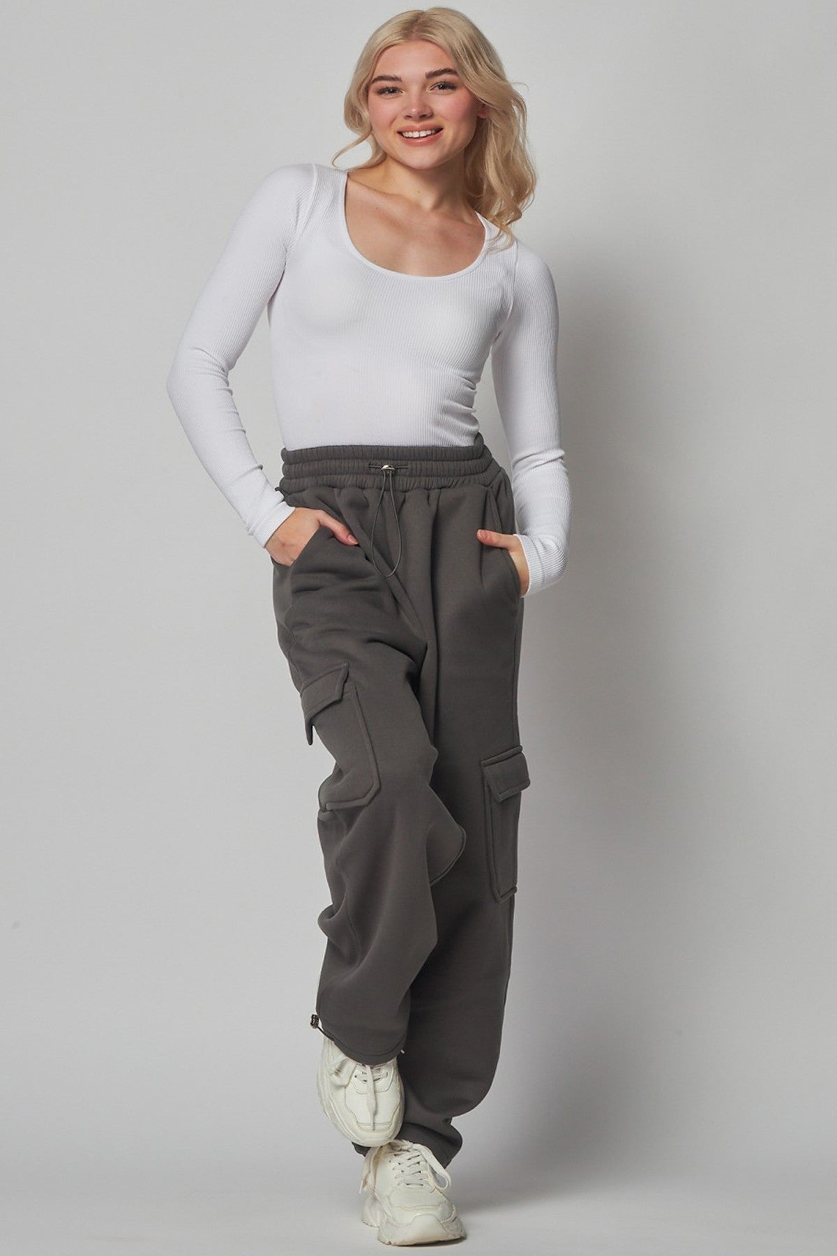 cargo sweat pants