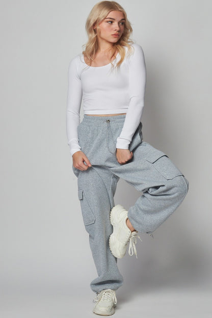 Cargo Sweat Pants