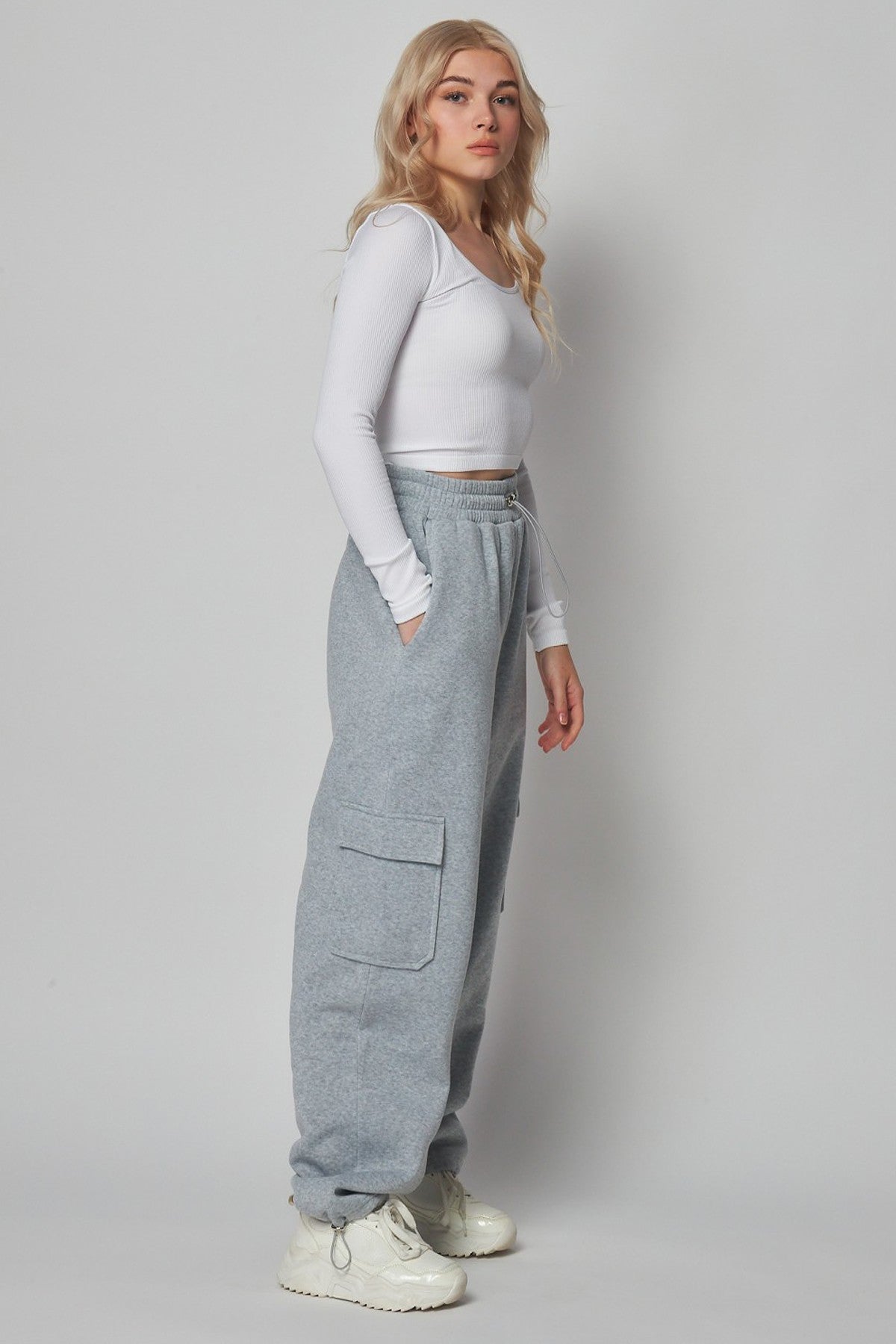 cargo sweat pants