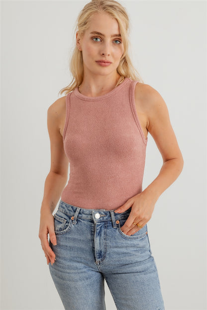 Sleeveless Knit Bodysuit