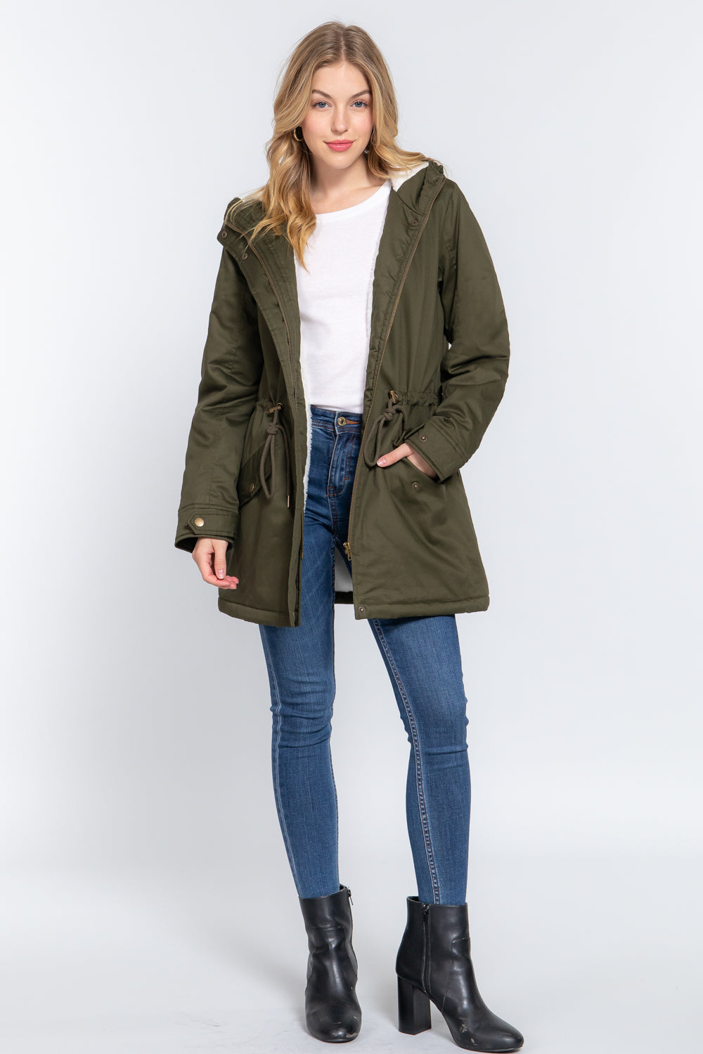 fleece lined jacket